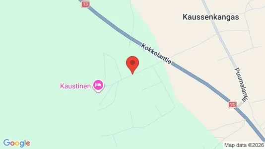 Commercial properties for sale i Kaustinen - kort over placeringen