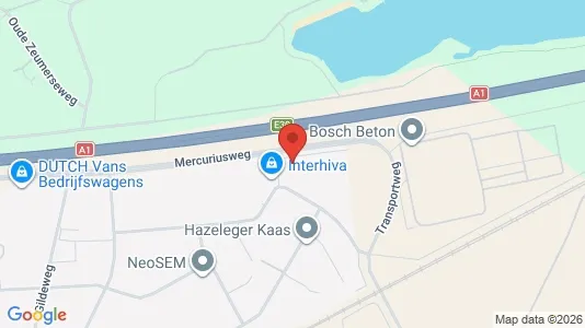 Commercial properties for rent i Barneveld - kort over placeringen
