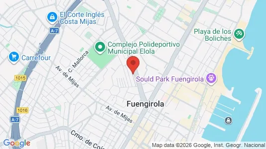 Gewerbeflächen zum Kauf i Fuengirola – Foto von Google Street View