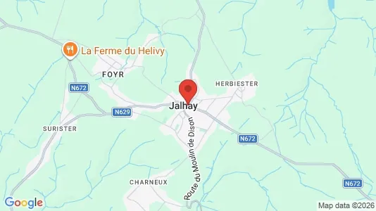 Commercial properties for sale i Jalhay - kort over placeringen