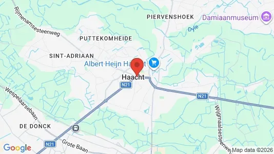 Commercial properties for sale i Haacht - kort over placeringen