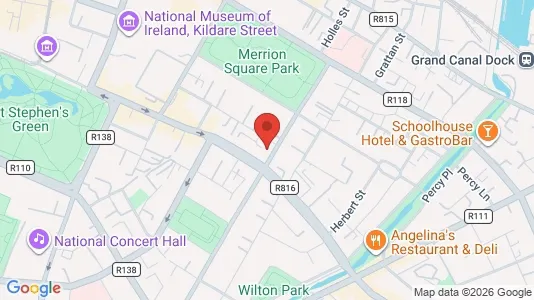 Espacios de oficina En alquiler i Dublín 2 - Foto de Google Street View