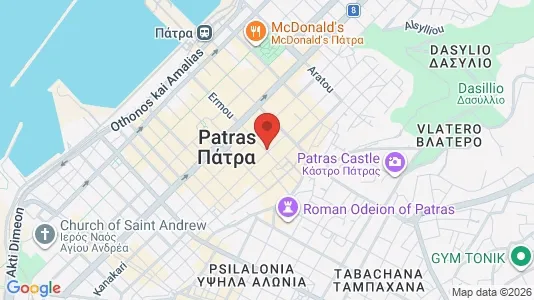 Lokaler til leje i Patras - Foto fra Google Street View