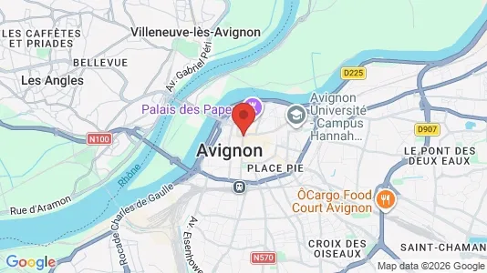 Toimistotilat Vuokrattavana i Avignon - Kuva Google Street Viewstä