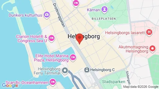 Kontorlokaler til leje i Helsingborg - Foto fra Google Street View