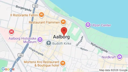 Kontorlokaler til leje i Aalborg Centrum - Foto fra Google Street View