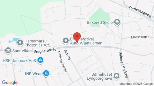 Kontorlokaler til leje i Birkerød - Foto fra Google Street View