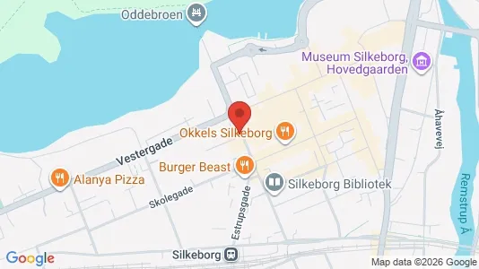 Toimistotilat Vuokrattavana i Silkeborg - Kuva Google Street Viewstä