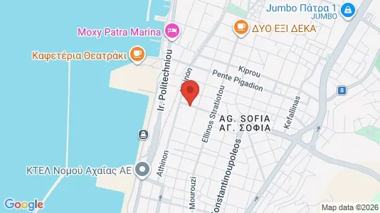 Lokaler til leje i Patras - Foto fra Google Street View