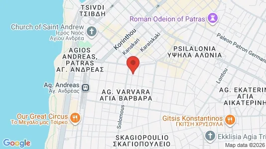 Gewerbeflächen zur Miete i Patras – Foto von Google Street View