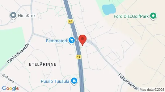 Office spaces for sale i Tuusula - kort over placeringen