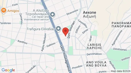 Office spaces for rent i Glyfada - kort over placeringen