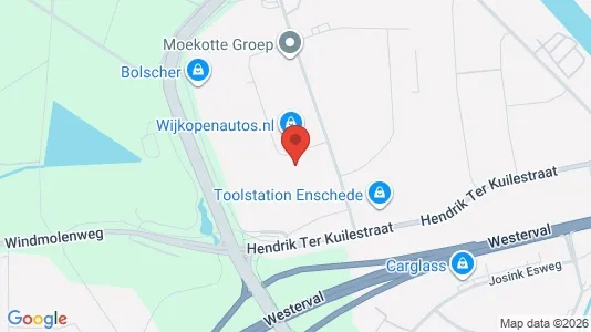 Werkstätte zur Miete i Enschede – Foto von Google Street View