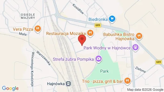Büros zur Miete i Hajnowski – Foto von Google Street View