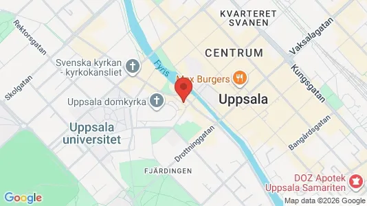 Espacios de oficina En alquiler i Uppsala - kort over placeringen