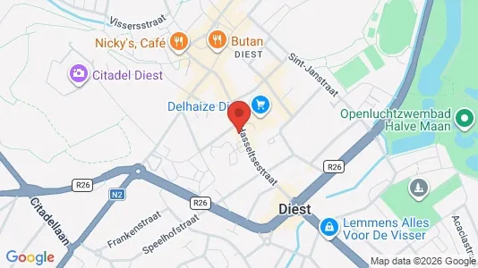 Propiedades comerciales En venta i Diest - Foto de Google Street View