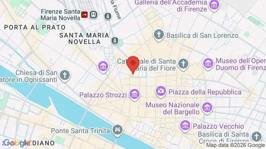 Office spaces for sale i Firenze - kort over placeringen
