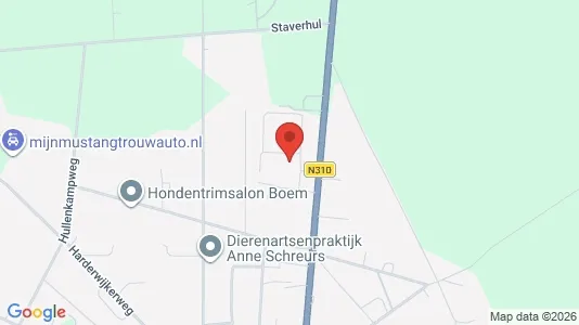 Commercial properties for rent i Apeldoorn - kort over placeringen