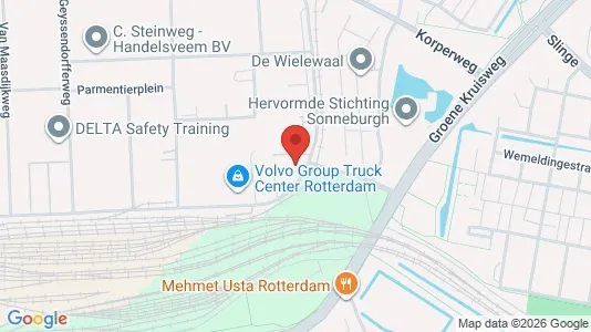 Office spaces for rent i Rotterdam Charlois - kort over placeringen