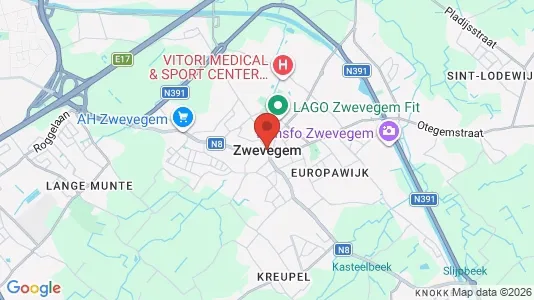 Lokaler til salg i Zwevegem - Foto fra Google Street View