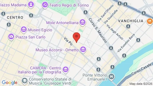 Commercial properties for rent i Torino - kort over placeringen