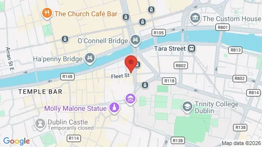 Toimistotilat Vuokrattavana i Dublin 2 - Kuva Google Street Viewstä