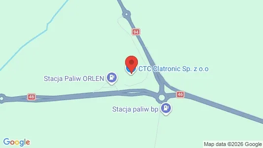 Büros zur Miete i Opole - kort over placeringen