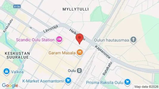 Gewerbeflächen zur Miete i Oulu – Foto von Google Street View