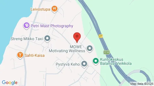 Industrial properties for rent i Kirkkonummi - kort over placeringen