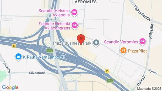 Liikekiinteistöt Vuokrattavana i Vantaa - Kuva Google Street Viewstä