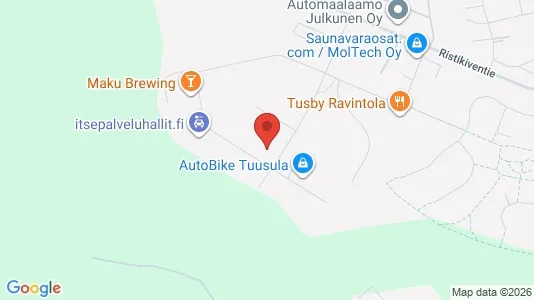 Lager zur Miete i Tuusula – Foto von Google Street View