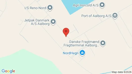 Varastot Vuokrattavana i Aalborg Øst - Kuva Google Street Viewstä