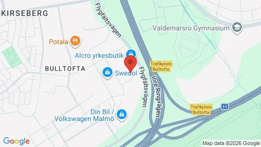 Toimistotilat Vuokrattavana i Malmö City - Kuva Google Street Viewstä