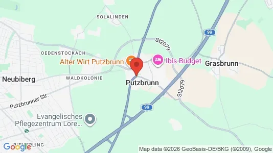 Kontorlokaler til leje i Putzbrunn - Foto fra Google Street View