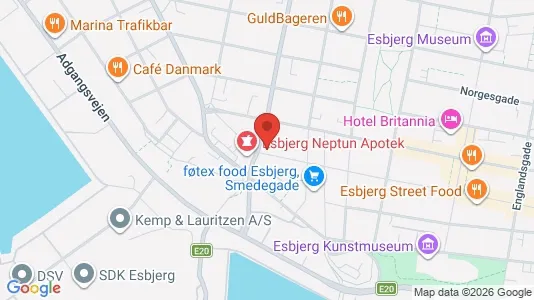 Toimistotilat Vuokrattavana i Esbjerg - Kuva Google Street Viewstä