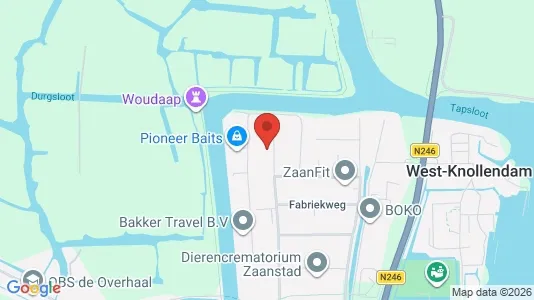 Gewerbeflächen zur Miete i Zaanstad - kort over placeringen