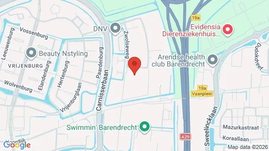 Företagslokaler för uthyrning i Barendrecht – Foto från Google Street View