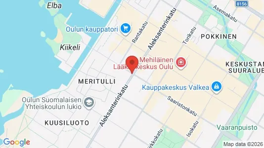 Gewerbeflächen zur Miete i Oulu – Foto von Google Street View