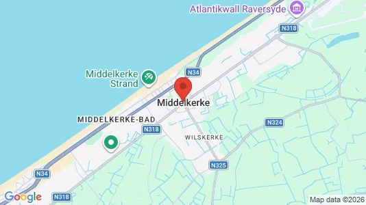Restaurantlokaler til leje i Middelkerke - Foto fra Google Street View