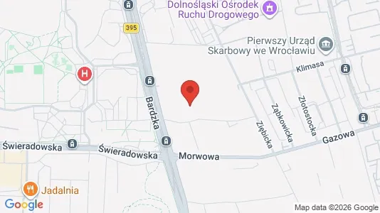 Espacios de oficina En alquiler i Wrocław - kort over placeringen