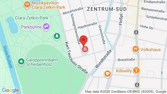 Espacios de oficina En alquiler i Leipzig - Foto de Google Street View