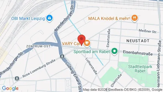 Kontorlokaler til leje i Leipzig - Foto fra Google Street View