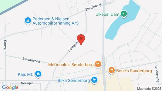 Büros zur Miete i Sønderborg – Foto von Google Street View