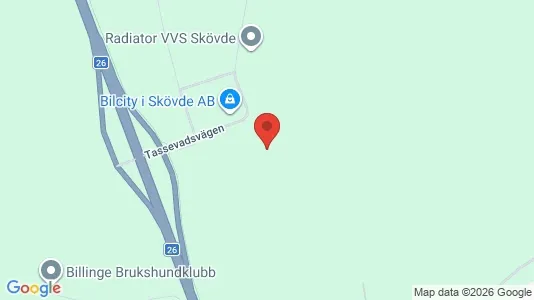 Teollisuuskiinteistöt Vuokrattavana i Skövde - Kuva Google Street Viewstä