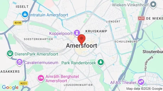 Ladenlokale zur Miete i Amersfoort – Foto von Google Street View