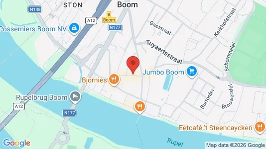 Lokaler til leie i Boom – Bilde fra Google Street View