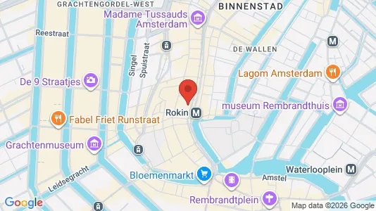 Büros zur Miete i Amsterdam Centrum – Foto von Google Street View