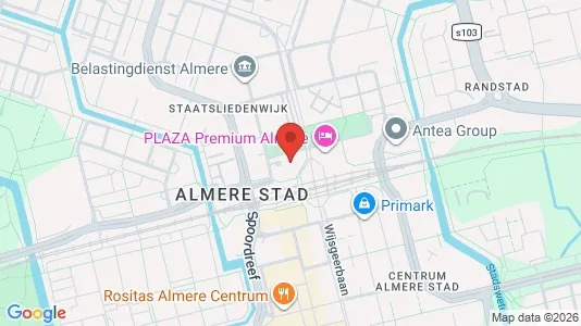 Kontorlokaler til leje i Almere - Foto fra Google Street View