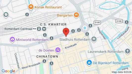 Kontorer til leie i Rotterdam Centrum – Bilde fra Google Street View