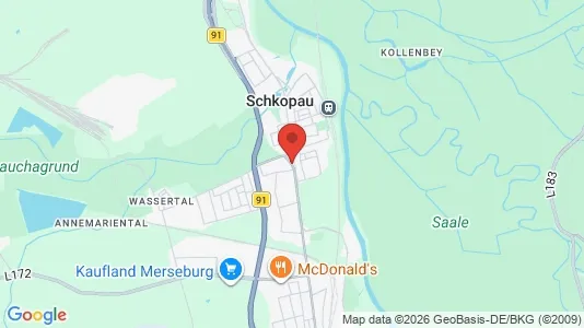 Lokale biurowe Do wynajęcia i Saalekreis - kort over placeringen